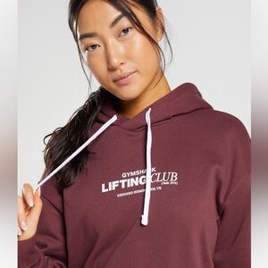 GYMSHARK social club oversized hoodie